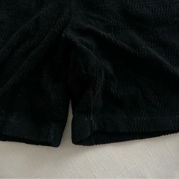 Louis Vuitton Men’s Terry Monogram Embossed Towel Shorts BlackUS Medium